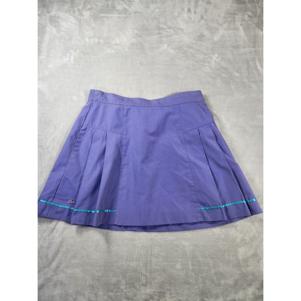 Vtg Tail Tennis Skirt Womens 12 Purpleโ Pleated Mini Retro Golf Pickleball USA